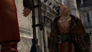 Dragon Age 2 : Varric stößt zur Gruppe.
