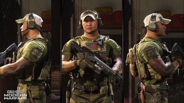 This is what the new operator Ronin looks like for Modern Warfare and Warzone.