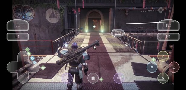 TouchStadia can be seen here in action in Destiny 2. (Image source: Youtube / Drake Luce)